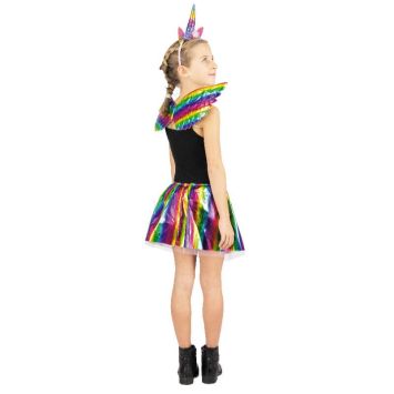 set de licorne avec tutu, ailes et serre-tête pour enfant | jourdefete.com