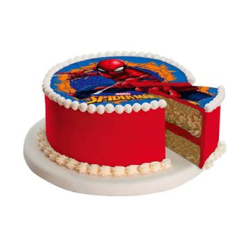 Disque en Azyme Spiderman™ - 20 cm