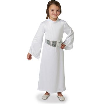 Déguisement Princesse Leia Fille - Taille au Choix