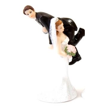 Figurine Couple de Mariés - Porté du Marié
