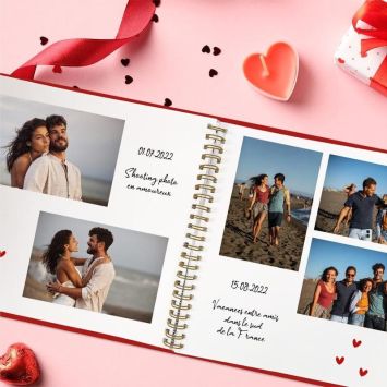 Album Photo - Nos moments d'amour - Saint-Valentin - Collection Chéri Chérie