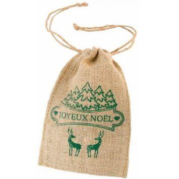sac-cadeaux-jute-noel-decoration-table | jourdefete.com