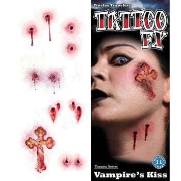 Tatouages FX "Baisers de vampire"
