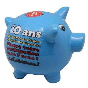 tirelire-cochon-20-ans | jourdefete.com