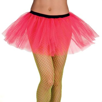 Tutu Fluo 80's Rose