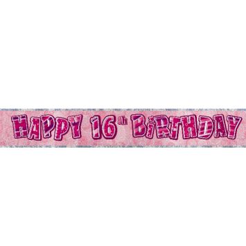 bannière happy birthday 16 ans