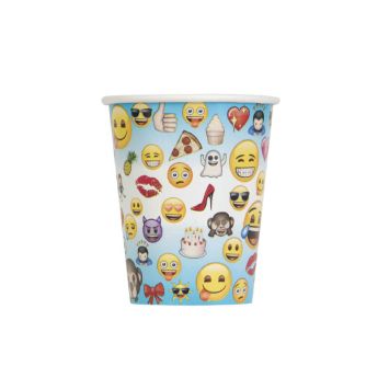 8 Gobelets Emoji
