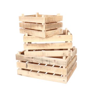 cagette en bois mariage champetre | jourdefete.com