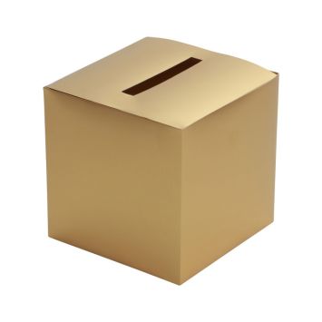 Urne mariage pliable finition or | jourdefete.com