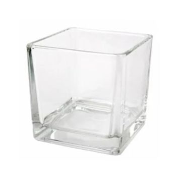 Un vase cube de 8 cm pour vos fleurs | jourdefete.com