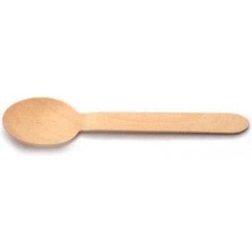 Cuillère en bois FSC 160 mm écologique et biodégradable | jourdefete.com