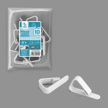 Pinces pour nappe réutilisables en plastique | jourdefete.com
