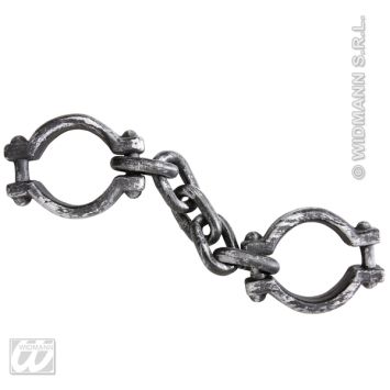 Accessoire de Déguisement Chaines Poignets