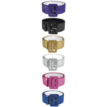 Ceinture brillante Disco - Coloris au choix