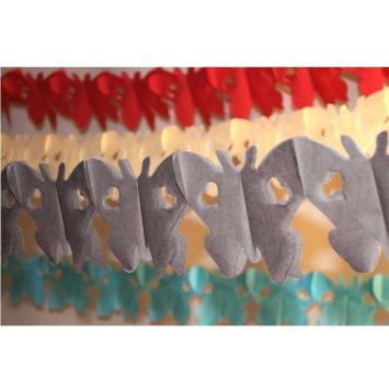 Guirlande Papillon - Gris