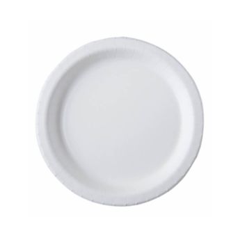 assiettes-blanches-biodegradable | jourdefete.com