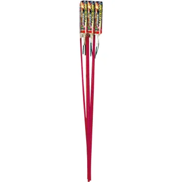 Un pack de 6 fusées multicolores pour un feu d’artifice festif | jourdefete.com