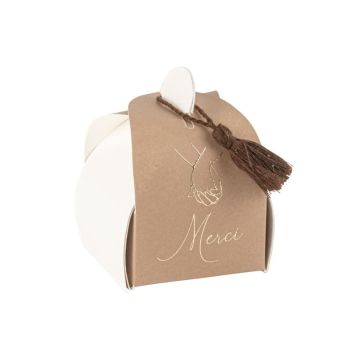 De superbes contenants aux couleurs chaudes à offrir lors de votre mariage avec la collection Bella Terra | jourdefete.com