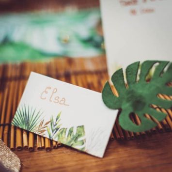  10 Marque-Places - Tropical Or