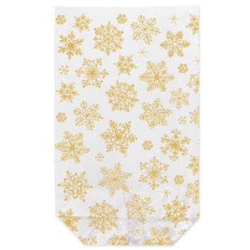 sachet 23,5 cm cristaux de neige | jourdefete.com