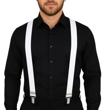 Bretelles de Gangster en polyester - Couleur au choix