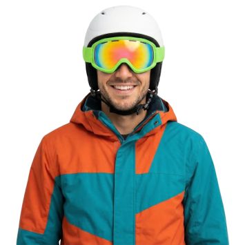 Lunettes de Ski Party fluo pour adulte - Couleur au choix