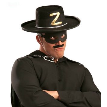 Chapeau de justicier masqué pour Adulte