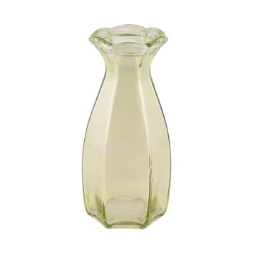 Vase en verre - Corolle - 9,2 x 8,3 x 20 cm - Couleur au choix