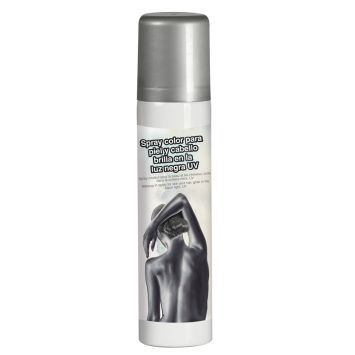 Maquillage en Spray pour le Corps - Argent