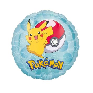 Ballon Hélium Pokémon Rond