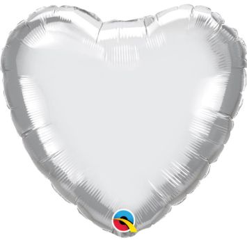 coeur-helium-argent-aluminium-mylar | jourdefete.com
