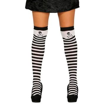 Bas rayés de Pirate