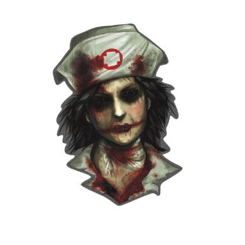 Décoration découpée Asile - Collection "Zombie"