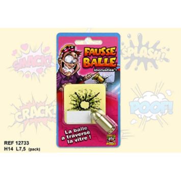 Fausse Balle Incrustée - Farce et attrape | jourdefete.com