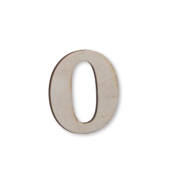 12 chiffres en bois 3,5 cm chiffre au choix | jourdefete.com