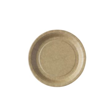50 assiettes biodégradables 18 cm