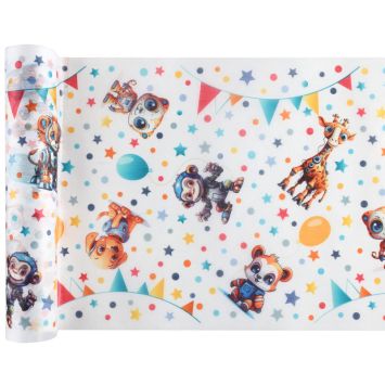 Chemin de table en polyester - 30 cm x 5 m - Collection Happy Cop's