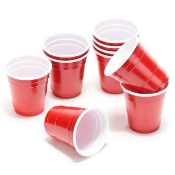 20 Gobelets 4cl - Original Party Shot - Rouge