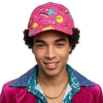 Casquette des années 80 pour adulte - Couleur au choix