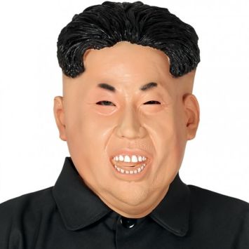 Masque en latex Dictateur Coréen "Kim Jong Un"