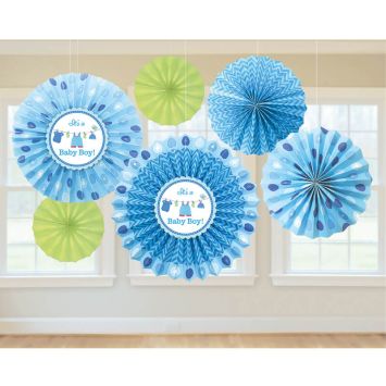 Ensemble Décoratif Rosaces - It's a Baby Boy !