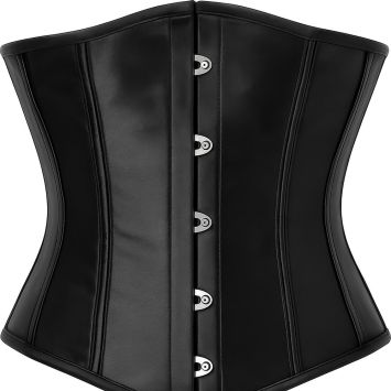 Corset noir pour femme - Taille au choix
