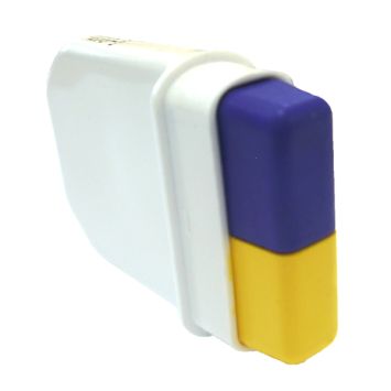Stick de Maquillage Bicolore Jaune et Bleu