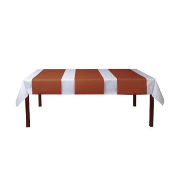 Rouleau Prédécoupé " 3 en 1 " - 4,8 m - Terracotta