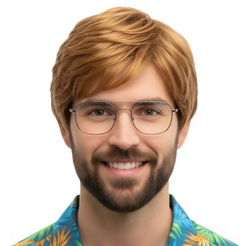 Perruque "Peter" pour homme - Couleur au choix