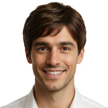 Perruque "Peter" pour homme - Couleur au choix