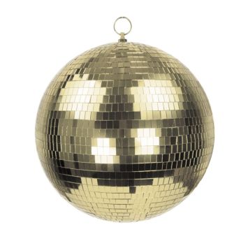 Boule à facettes pour disco - Diamètre 30 cm - Couleur au choix