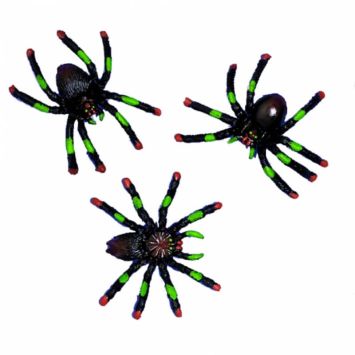 Sachet de 8 Araignées Assorties