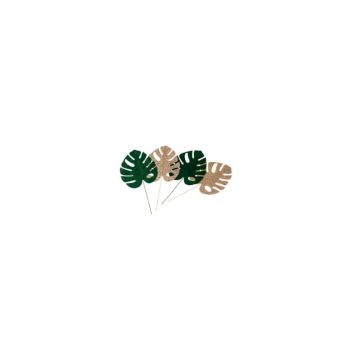 feuilles-tropical-jungle-hawaï-decoration | jourdefete.com