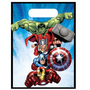Sachets cadeaux Avengers avec Iron Man, Faucon et Hawkeye | jourdefete.com